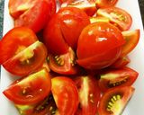 色合鮮やか夏野菜たっぷり！豚しゃぶサラダ作り方4写真