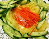 色合鮮やか夏野菜たっぷり！豚しゃぶサラダ作り方8写真