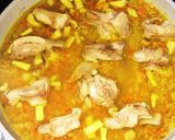 鶏肉と夏野菜のパエリア 簡単！作り方7写真