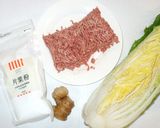 白菜シューマイ♪簡単シューマイのたね作り方1写真