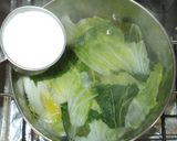白菜・ハムの中華風クリーム煮♪簡単牛乳で作り方4写真