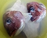 節約★だしが絶品★冷飯【鯛のアラ汁雑炊】作り方3写真