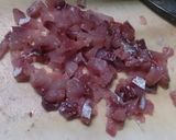 ワラサで麻婆茄子もどき！作り方1写真