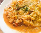 余ったトマトスープでヘルシー豆乳リゾット作り方5写真