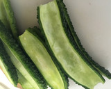 冷凍もできる！ゴーヤのかき揚げ♡作り方1写真