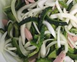 冷凍もできる!ゴーヤのかき揚げ♡作り方3写真