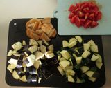 夏野菜と薩摩揚げの味噌バタ炒め作り方2写真