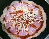 餃子の皮でなんちゃってクリスピーピザ作り方3写真