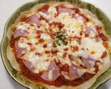 餃子の皮でなんちゃってクリスピーピザ作り方5写真