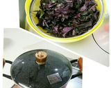 リンゴ酢で作る♪赤しそジュース作り方2写真
