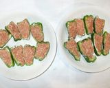 ピーマンの肉詰め♪簡単ハンバーグのたね作り方7写真