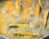 なすとひき肉のはさみクラッカー揚げ作り方8写真
