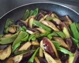 茄子とピーマンのレンジで簡単 胡麻油炒め作り方2写真