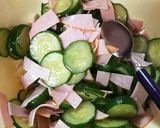 超簡単☆酢のサッパリ豆腐サラダ作り方5写真