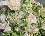 ごま香る☆きゅうりともやし冷しゃぶサラダ作り方19写真