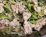 ごま香る☆きゅうりともやし冷しゃぶサラダ作り方20写真