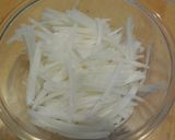 胡麻香る大根サラダ作り方1写真