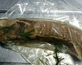 マグロカマのローズマリー焼き作り方2写真