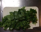 絶品!つるむらさきの胡麻和え作り方1写真