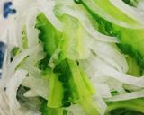 ゴーヤと玉ねぎのおかかがけ作り方4写真