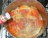 ミネストローネ♪簡単節約♪トマトパスタ入作り方5写真