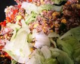レタスのお皿でコンビーフチャーハン☆作り方9写真