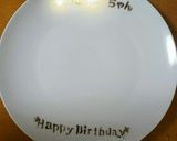 アンパンマン 誕生日ケーキ ぶどう作り方5写真