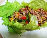 レタスのお皿でコンビーフチャーハン☆作り方10写真