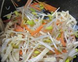 豆もやしの煮物作り方1写真