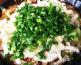 スキレットで♡カリモチ香ばし！おもちピザ作り方4写真