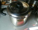 そうめん瓜(金糸瓜)で鯖そうめん作り方1写真