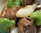 鶏レバーの煮付け作り方7写真