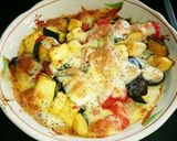 夏野菜のチーズ焼作り方4写真