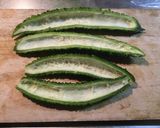 ★大人の味★ニガウリの佃煮風！作り方3写真