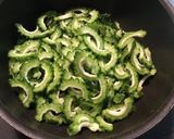 ★大人の味★ニガウリの佃煮風！作り方5写真