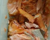 鮭と枝豆となめ茸のパスタ☆ランチ☆作り方1写真