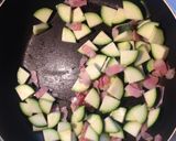 ズッキーニと舞茸チャーハン作り方2写真