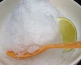 夏にぴったり ライムかき氷作り方2写真