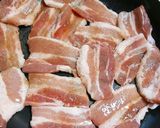 カリカリ豚バラ肉◎ノンオイル梅青しそタレ作り方3写真