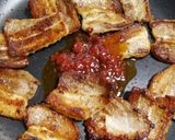 カリカリ豚バラ肉◎ノンオイル梅青しそタレ作り方5写真