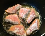 サーモンの味噌クリーム煮♪作り方4写真
