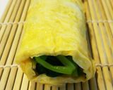 お弁当にも!ホウレン草の玉子巻作り方5写真