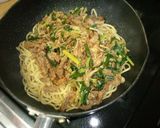 リメイク❁レバニラ♪DE♪焼きそば作り方6写真