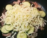ズッキーニとベーコンのチーズ焼き☆作り方1写真