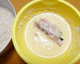 ジューシーなすと大葉の豚こま巻きとんかつ作り方9写真