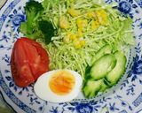 野菜たっぷり♪切り落とし肉で焼き肉サラダ作り方3写真