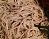 ランチ＊生ハムとアボカドのイタリアンそば作り方3写真