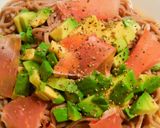 ランチ＊生ハムとアボカドのイタリアンそば作り方5写真