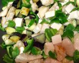 鶏肉と夏野菜で♪香ばしの♪味噌ごま炒め作り方6写真
