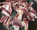 砂肝の豆板醤ニンニク醤油炒め〜花椒風味〜作り方2写真